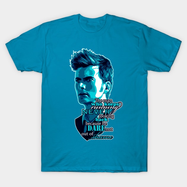 The Man Who Keeps Running T-Shirt by sugarpoultry